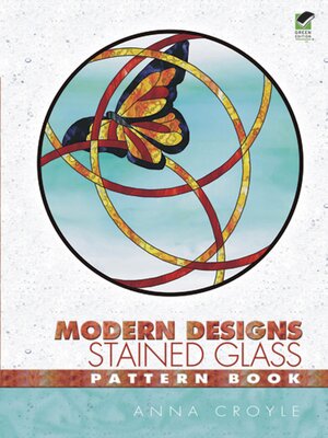 cover image of Modern Designs Stained Glass Pattern Book